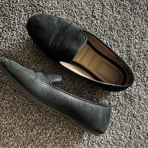 Black Slip-On Loafers
